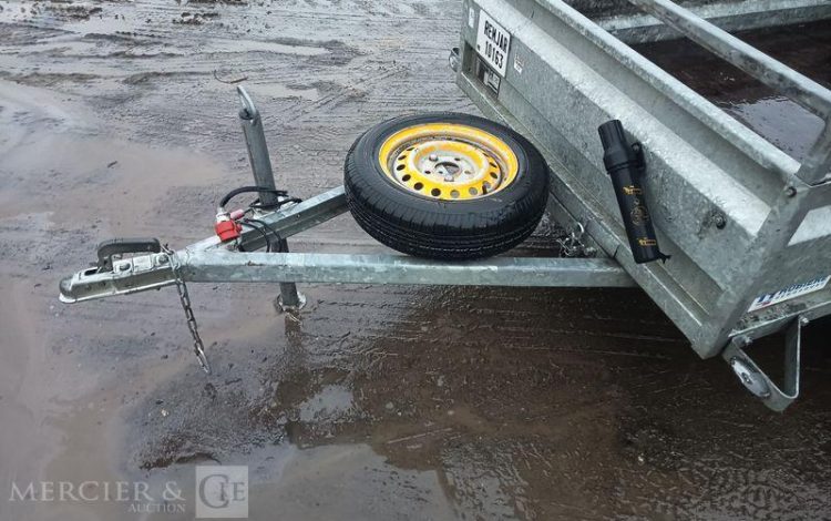 REMORQUE JARDINIERE 1 ESSIEU – PTAC 500 KGS  REM010163