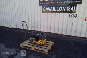 BOMAG PLAQUE VIBRANTE THERMIQUE BVP 10/36 80KG AN2021 JAUNE SD251