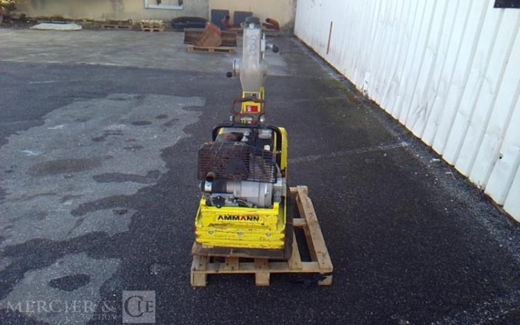 AMMAN PLAQUE VIBRANTE THERMIQUE 400KG JAUNE SD254