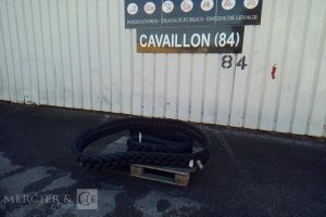 VEMA 2 CHENILLES NEUVES POUR MINIPELLE 250X47X80 NOIR SD255