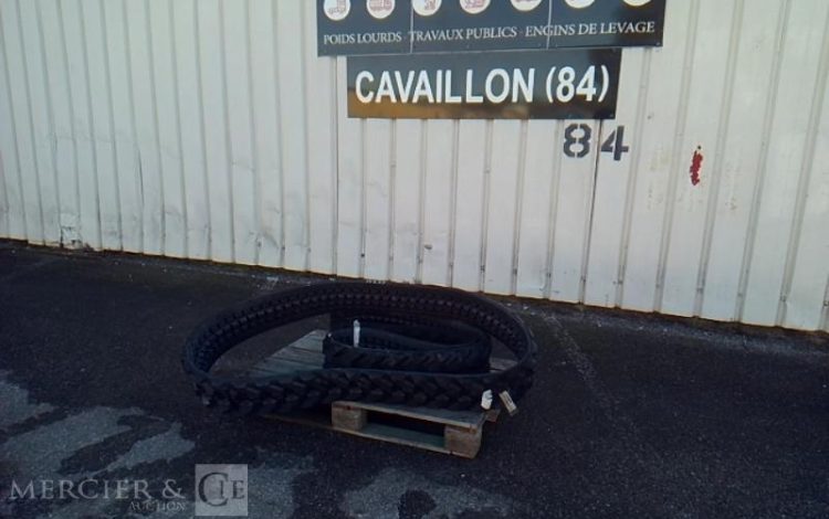 VEMA 2 CHENILLES NEUVES POUR MINIPELLE 250X47X80 NOIR SD255