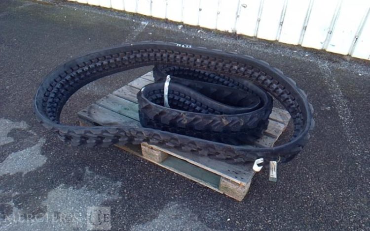 VEMA 2 CHENILLES NEUVES POUR MINIPELLE 250X47X80 NOIR SD255