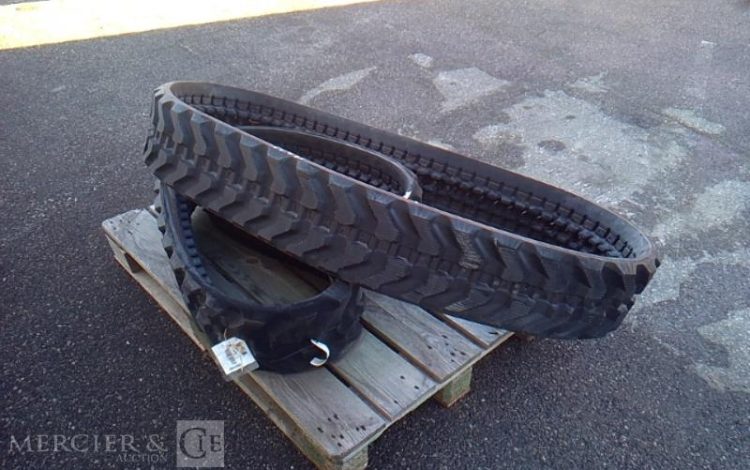 VEMA 2 CHENILLES NEUVES POUR MINIPELLE 250X47X80 NOIR SD255