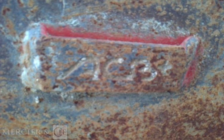 ACB MORRIN 1 GODET DE CURAGE 1450mm + 1 GODET DE FOUILLE 370mm ACB ROUILLE SD256