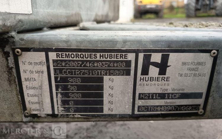 HUBIERE REMORQUE TONNE A EAU 500 LITRES AVEC POMPE A EAU ELECTRIQUE –  TON010005