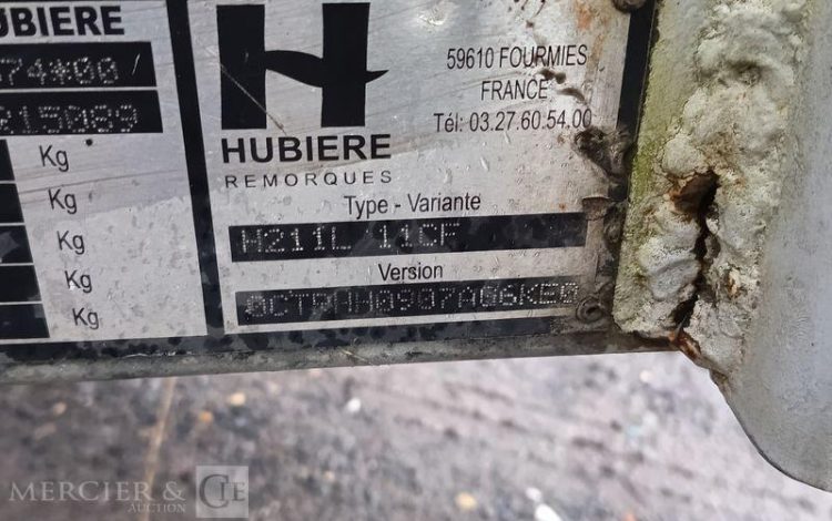 HUBIERE REMORQUE TONNE A EAU 500 LITRES AVEC POMPE A EAU ELECTRIQUE –  TON010006