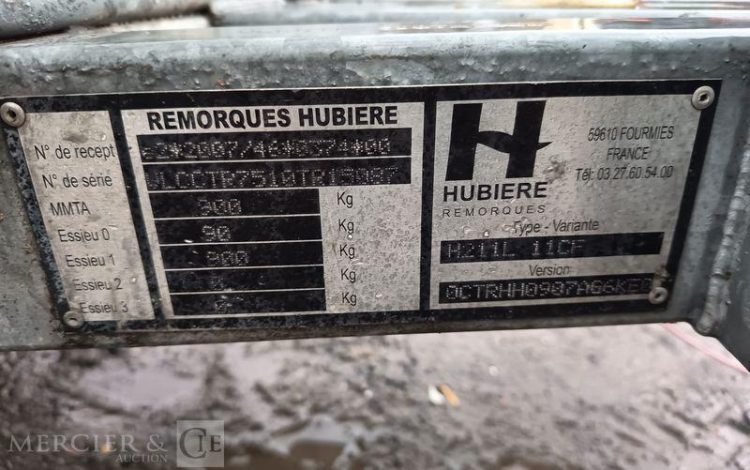 HUBIERE REMORQUE TONNE A EAU 500 LITRES AVEC POMPE A EAU ELECTRIQUE –  TON010007