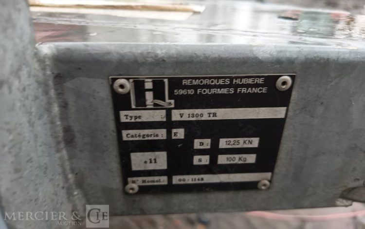 HUBIERE REMORQUE TONNE A EAU 500 LITRES AVEC POMPE A EAU ELECTRIQUE –  TON010007