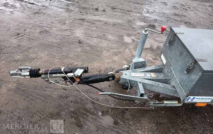 HUBIERE REMORQUE TONNE A EAU 500 LITRES AVEC POMPE A EAU ELECTRIQUE –  TON010007