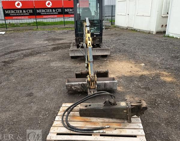 YANMAR MINI PELLE SUR CHENILLES SV18 – DIESEL – 1,9T –  1087 HEURES – ANNEE 2019  12932