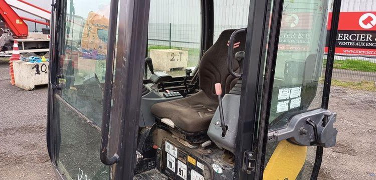 YANMAR MINI PELLE SUR CHENILLES SV18 – DIESEL – 1,9T –  1087 HEURES – ANNEE 2019  12932