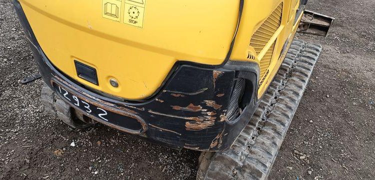 YANMAR MINI PELLE SUR CHENILLES SV18 – DIESEL – 1,9T –  1087 HEURES – ANNEE 2019  12932