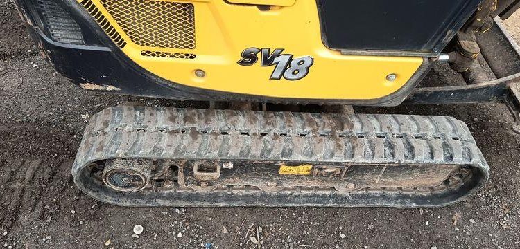 YANMAR MINI PELLE SUR CHENILLES SV18 – DIESEL – 1,9T –  1087 HEURES – ANNEE 2019  12932