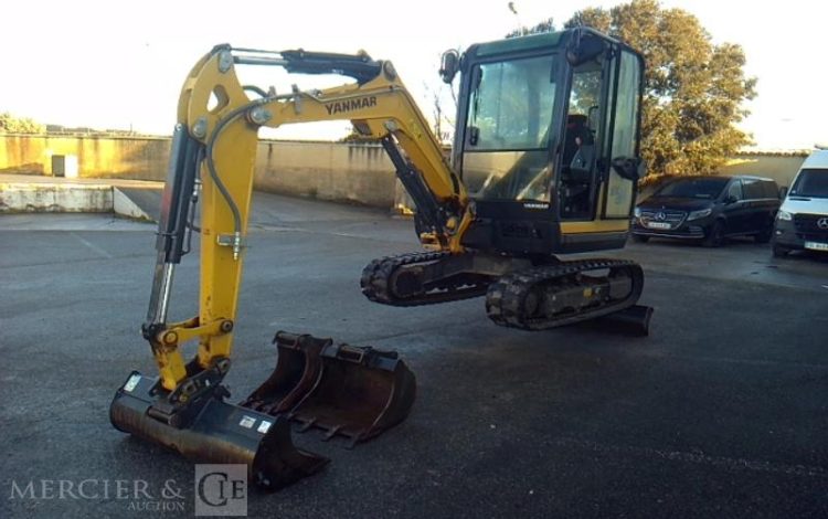 YANMAR MINI PELLE SV26 2T6 196H AN2022 JAUNE 17391