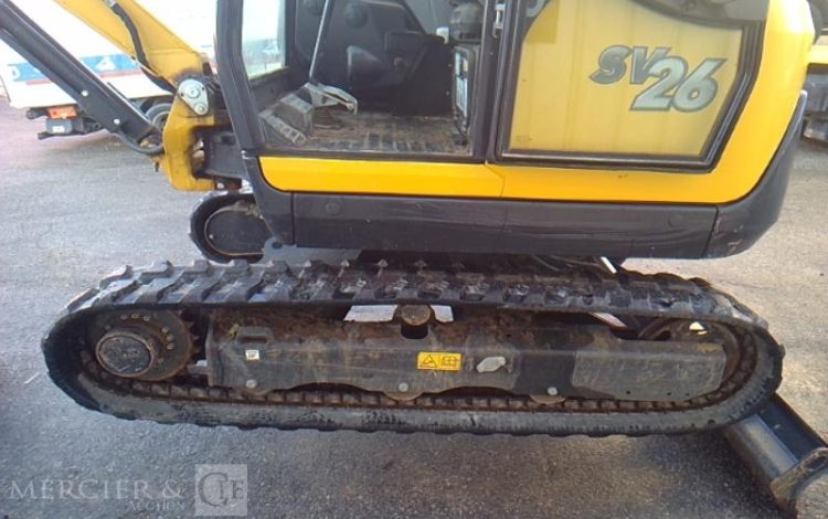 YANMAR MINI PELLE SV26 2T6 196H AN2022 JAUNE 17391