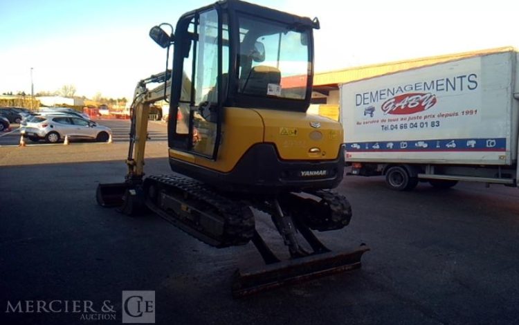 YANMAR MINI PELLE SV26 2T6 196H AN2022 JAUNE 17391