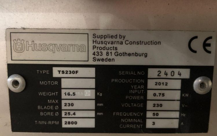 HUSQVARNA TS230F  COU010331