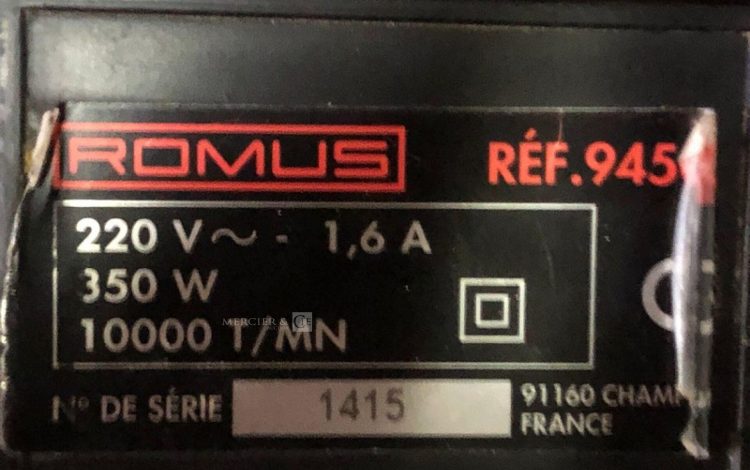 ROMUS 94500  DEC010142