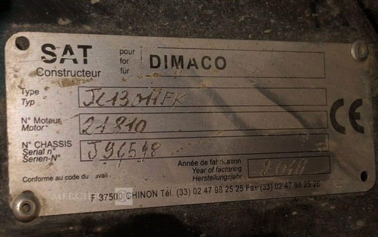DIMACO JC13011FK  N09010379