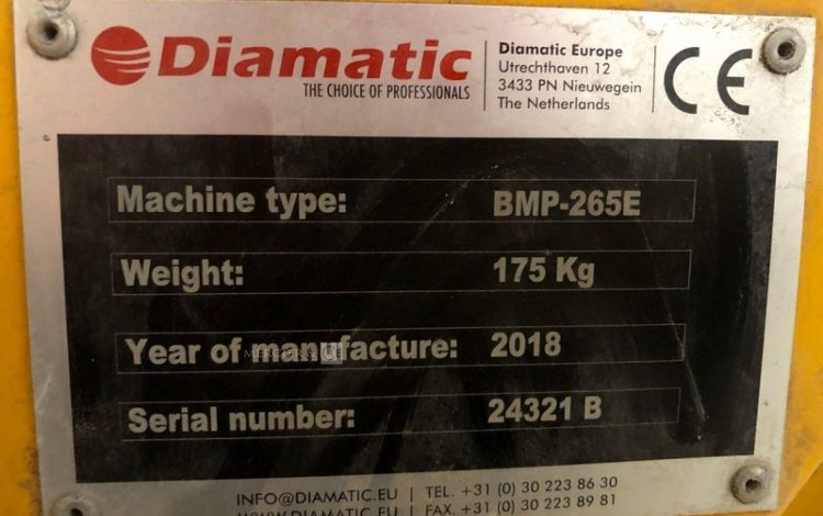 DIAMATIC BMP-265E  RAB010015