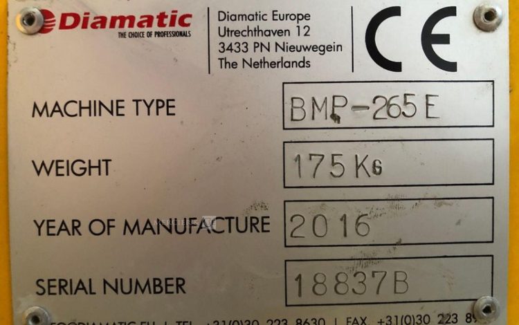 DIAMATIC BMP-265E  RAB010021