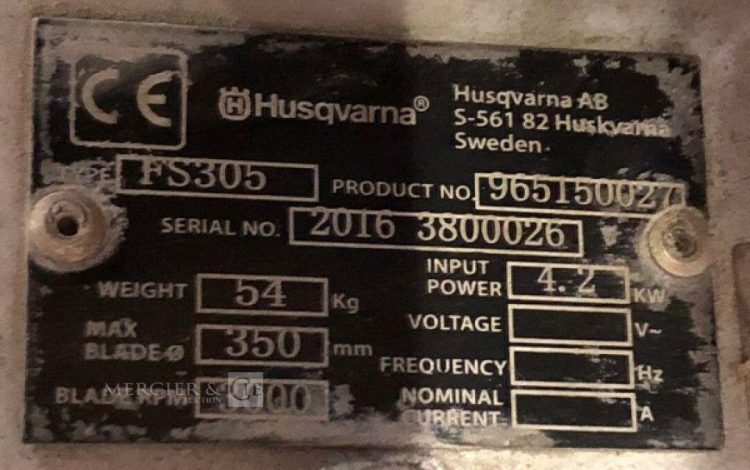 HUSQVARNA FS305  6MAM22026