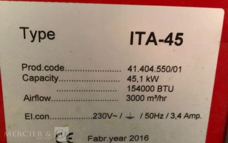 THERMOBILE ITA-45  11MAM22026