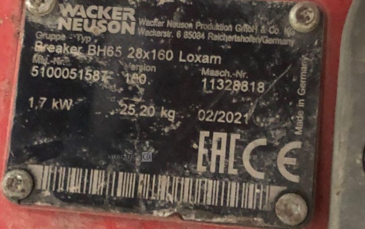 WACKER NEUSON BH65  30MAM22026