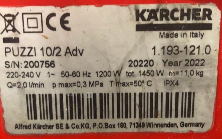 KARCHER PUZZI 10/2  37MAM22026