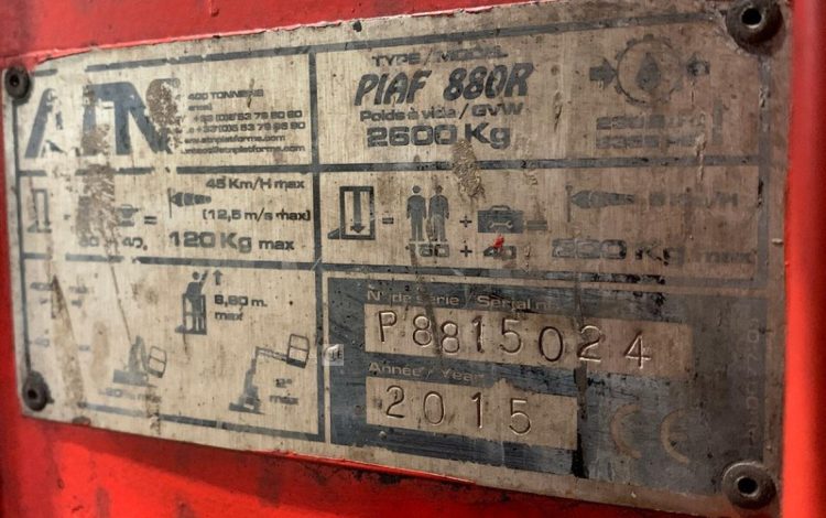 ATN PIAF 880R  M08EA035