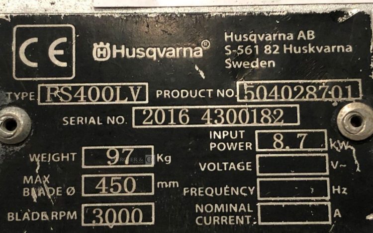 HUSQVARNA FS400LV  85MAM22026