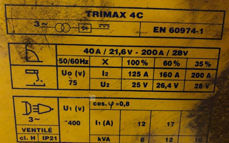 GYS TRIMAX 4C  114MAM2