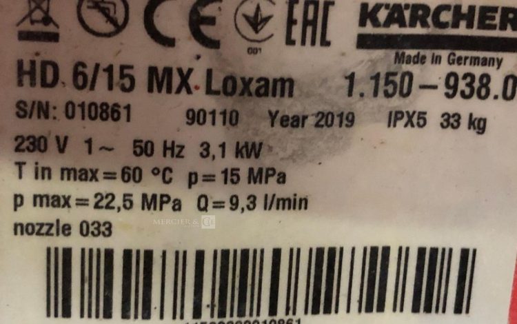KARCHER HD6/15MX  108MAM2