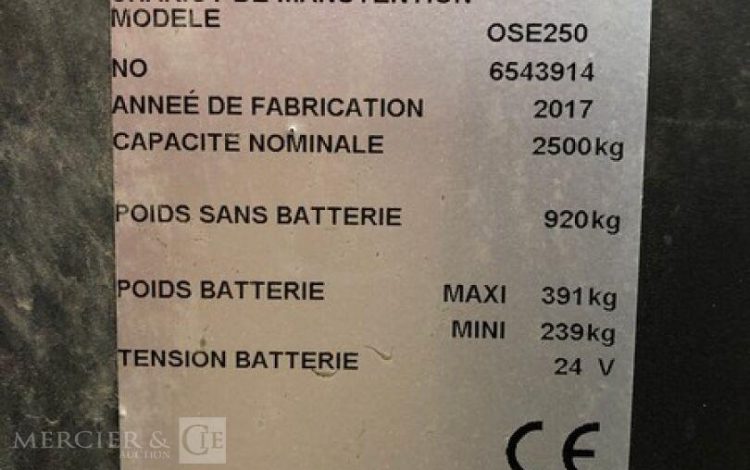 TOYOTA OSE250  YD43914