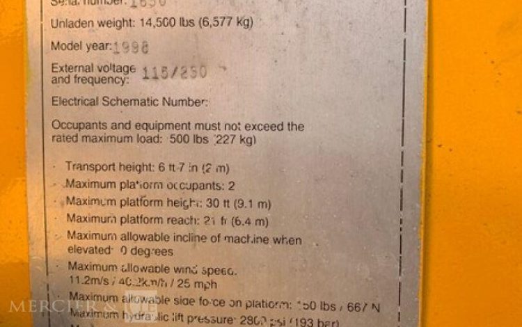 GENIE Z30/20N  TE11A829