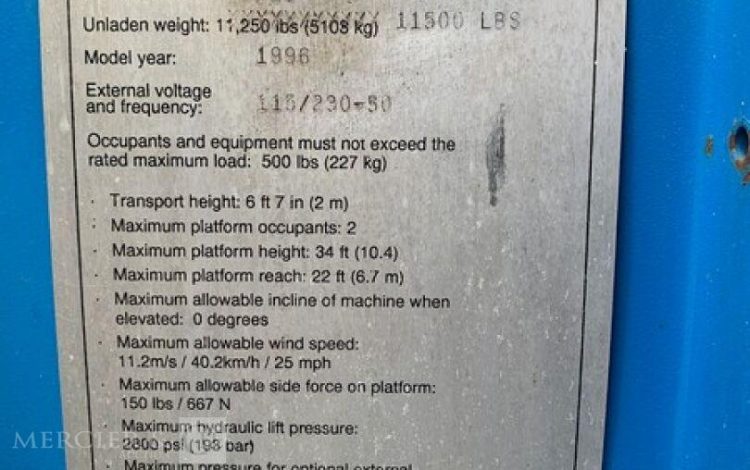 GENIE Z34/N  TE12A610