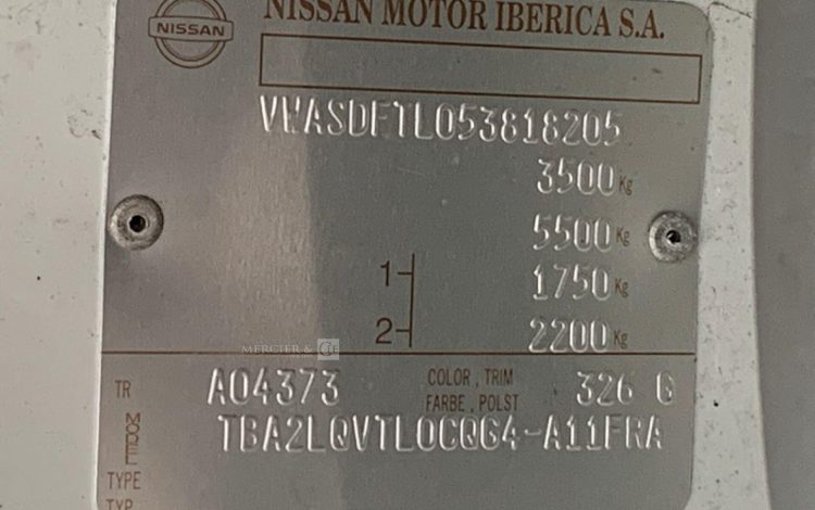 NISSAN NISSAN CABSTAR / MULTITEL 145ALU  VL15B2412