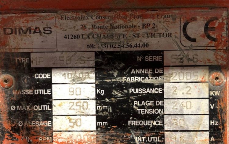 DIMAS MP 250 S  T11022026