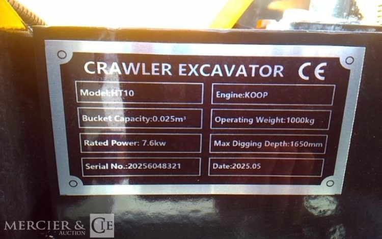 HIGHTOP MICROPELLE HT10 SUR CHENILLES DIESEL 1T – ANNEE 2025 – MATERIEL NEUF  48297