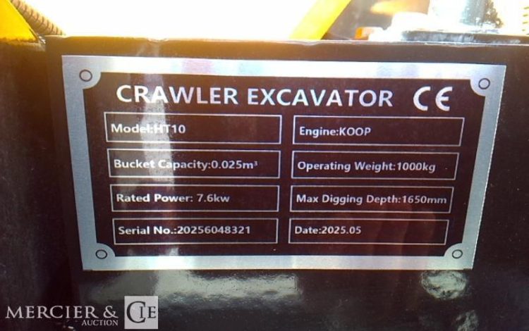 HIGHTOP MICROPELLE HT10 SUR CHENILLES DIESEL 1T – ANNEE 2025 – MATERIEL NEUF  48300