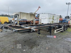 LECITRAILER SREM 3 ESS 42T PORTE CONTENEUR – pour pieces sans CG  AL-925-GG