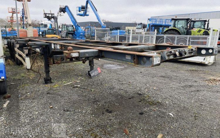 LECITRAILER SREM 3 ESS 42T PORTE CONTENEUR – pour pieces sans CG  AL-925-GG