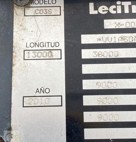 LECITRAILER SREM 3 ESS 42T PORTE CONTENEUR – pour pieces sans CG  AL-925-GG