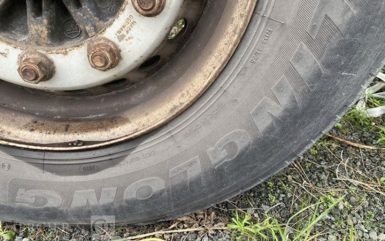 LECITRAILER SREM 3 ESS 42T PORTE CONTENEUR – pour pieces sans CG  AL-925-GG