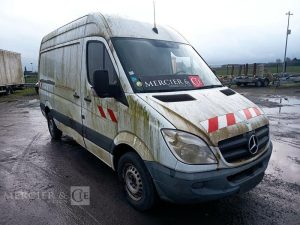 MERCEDES SPRINTER II 906.613 210CDI 37N 2.2 D DPF 3.0T 95 cv – 206119 KMS – ANNEE 2010 BLANC BC-324-CX
