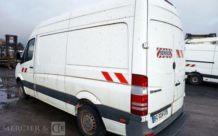 MERCEDES SPRINTER II 906.613 210CDI 37N 2.2 D DPF 3.0T 95 cv – 206119 KMS – ANNEE 2010 BLANC BC-324-CX