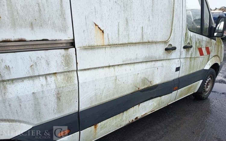 MERCEDES SPRINTER II 906.613 210CDI 37N 2.2 D DPF 3.0T 95 cv – 206119 KMS – ANNEE 2010 BLANC BC-324-CX