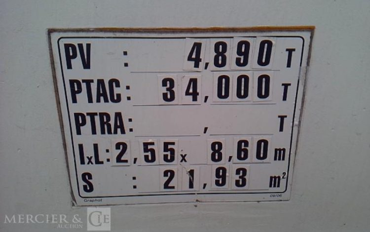 STAS SEMI BENNE ENROCHEMENT  BC-672-PE