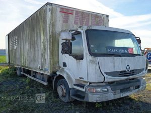 RENAULT MIDLUM 180 DXi CAISSE – PTAC : 11,99 TONNES – DIESEL – ANNEE 2006 BLANC BE-734-SV