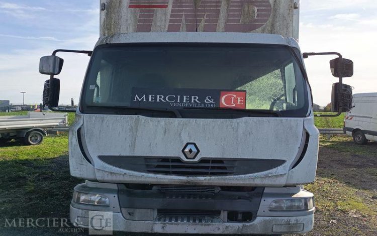 RENAULT MIDLUM 180 DXi CAISSE – PTAC : 11,99 TONNES – DIESEL – ANNEE 2006 BLANC BE-734-SV